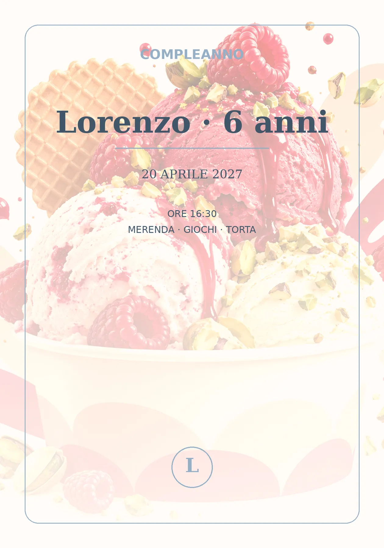 Compleanno — Lorenzo