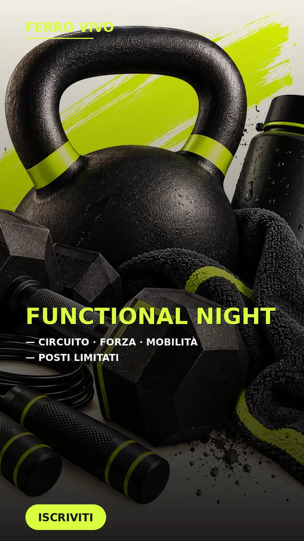 Functional night — FERRO VIVO